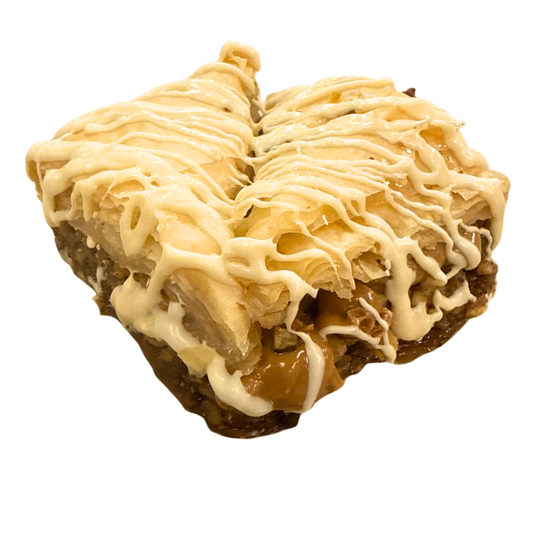 White Chocolate Cookie Butter baklava