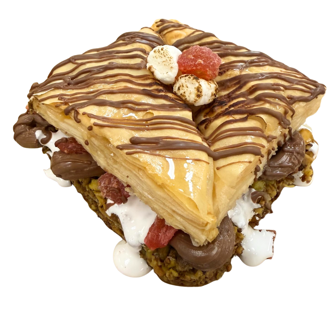 Strawberry S'mores baklava