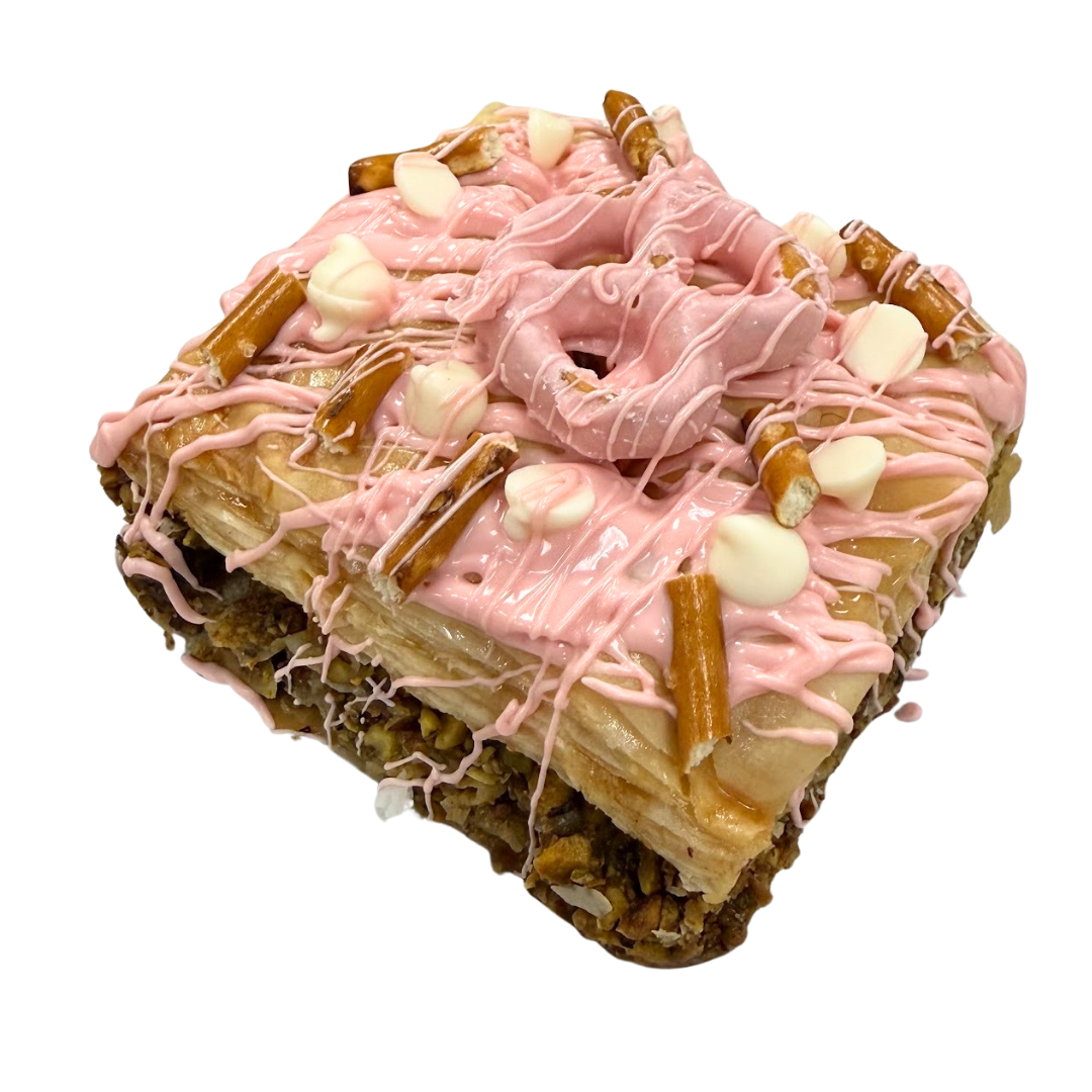 Yogurt Strawberry Pretzel