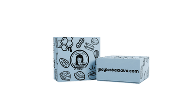 Handmade Greek baklava 1-pack single flavor gift box