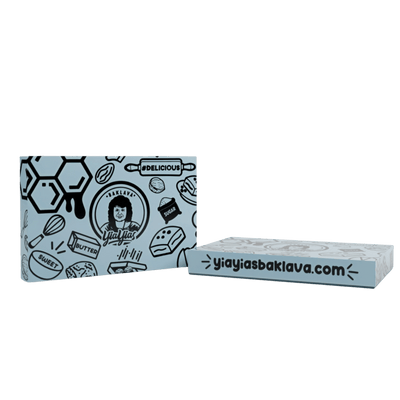 Handmade Greek baklava 6-pack gift box shipped nationwide